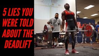 Addressing 5 Misconceptions About The Deadlift [upl. by Gian]