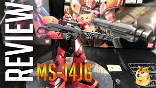 Review HGUC 045 MS14JG Gelgoog Jager 1144 [upl. by Inail942]