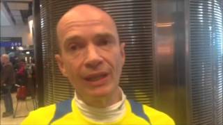 Irish runners return home from Boston Marathon [upl. by Nevla]