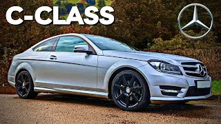 Mercedes CClass Coupe Review  Fast good looking AND comfortable [upl. by Emie475]