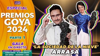 🎬PREMIOS GOYA 2024 🔴Gala  La sociedad de la nieve arrasa  🏆Reacción Goyas 2024  PARTE 1 [upl. by Gnoy480]