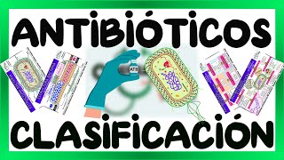 ANTIBIÓTICOS CLASIFICACIÓN Y MECANISMO DE ACCIÓN  GuiaMed [upl. by Paten]