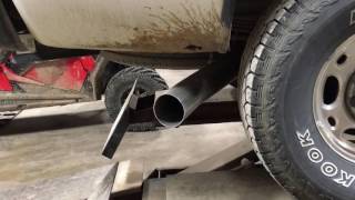 81 Yukon monster 4quot Corsa exhaust [upl. by Nit]