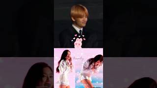 V smiling after Jennies little run  GDA 2019☘️🐻 taennie jennie taehyung taennieisreal [upl. by Hanforrd32]