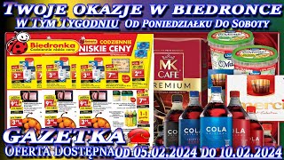 Biedronka Nowa Gazetka Promocyjna Od Poniedziałku 05022024 W Tym Tygodniu Twoje Okazje w Biedronce [upl. by Steffie771]