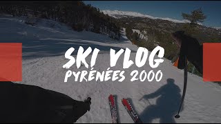 Ski à FontRomeu Pyrénées 2000 Skivlog 2 [upl. by Matias]