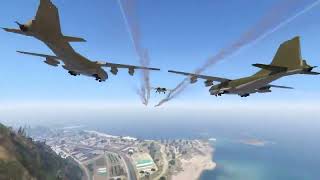 Irani Fighter Jets amp Tanks Attack on Israeli International amp Military Airport of TelAviv  GTA 5 [upl. by Aihsined]