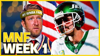 Dave Portnoy amp Big Cat Are Split Over Aaron Rodgers Return  Barstool Sports Advisors MNF Week 1 [upl. by Livvyy769]