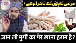 Murgi Ka Panja Khana Haram Kyu Hai  Maulana Afzal Qadri [upl. by Natale867]