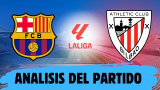 ¡VISCA BARCA BARCELONA 21 ATHLETIC DE BILBAO ⚽ LA LIGA ESPAÑOLA JORNADA 2 [upl. by Enimisaj]