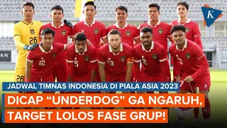 Jadwal Timnas Indonesia di Piala Asia 2023 Lawan Irak Vietnam dan Jepang [upl. by Herod]