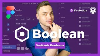 Como usar Variáveis Boolean no Figma  Curso de Figma [upl. by Georgie741]