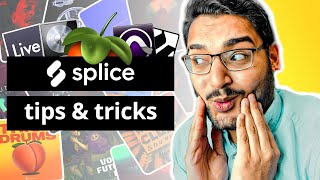 SPLICE TIPS AND TRICKS making a beat in fl studio [upl. by Akiam232]