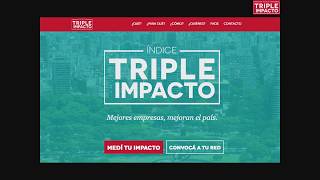 Índice de Triple Impacto  Alejo Canton  Presidente de Sistema B Argentina [upl. by Jaclyn]