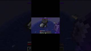 Wither one shot with mace minecraft minecraftmeme [upl. by Nyllaf]