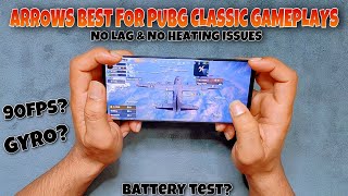 Arrows 5G After Update PUBG Gameplay Test  Gro Battery Drain fps Heat amp lag  Electro Sam [upl. by Keslie]