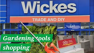 UK Living 🇬🇧Hardware kitchen Shopping at Wickes Gardening tool kitchendiy garden [upl. by Petrina]