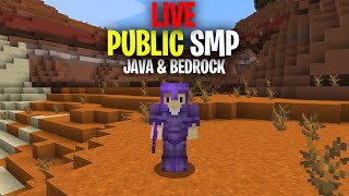 Public Minecraft SMP Server for Java amp Bedrock LIVE 117 Free to Join [upl. by Sussna]