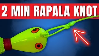 The Rapala Loop Knot  Easy And Clear Demonstration for beginners [upl. by Zullo]