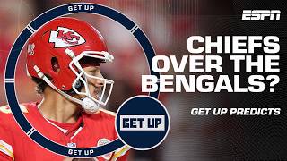 Get Ups UNANIMOUSLY taking the Chiefs to beat the Bengals  Rodgers and Jets look to BOUNCE BACK 👀 [upl. by Akahc]