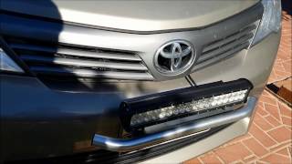 Supercheap SCA 108W LED Light Bar ReviewDemo [upl. by Elleivad]