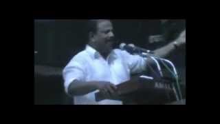 K Sudhakaran Speech  Peravoor [upl. by Llerral]