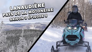 Une ride de SkiDoo au Pays de la Motoneige  Lanaudière  Snowride  Saison 3 Épisode 5 [upl. by Olia944]