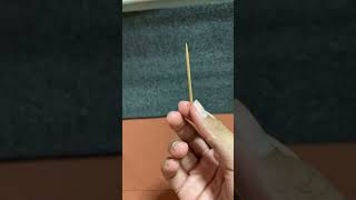 how to throw a toothpick shorts youtubeshorts toothpick skills artapoint [upl. by Esiuqram220]