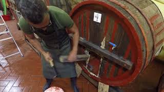 Opening up a 150 year old barrel with Danilo Marcucci [upl. by Wendelin547]