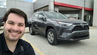 2024 Toyota RAV4 XLE AWD in Magnetic Gray Metallic [upl. by Nimaj]