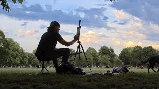 PAINTING AT THE PARK [upl. by Brooking]