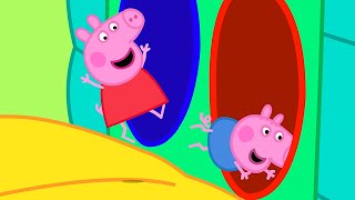 Peppa Pig Visits The Bouncy Maze 🐷 🛝 Playtime With Peppa [upl. by Lauber]