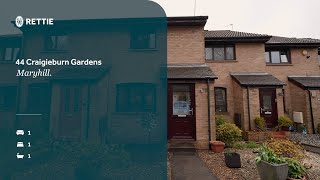 44 Craigieburn Gardens Maryhill Glasgow G20 0NU [upl. by Nyrhtakyram]