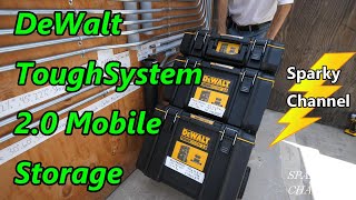 DeWalt ToughSystem® 20 Mobile Storage Tower Review [upl. by Deerc]