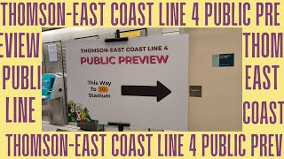 Seven New ThomsonEast Coast Line Stage 4 Stations Preview on 21 June 2024 [upl. by Ahsatan]