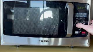 How to Set the Clock on A Toshiba Microwave Oven [upl. by Asante]