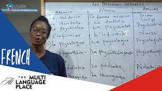 Les professions médicales The medical professions  FRENCH LESSON 18 [upl. by Sandell]