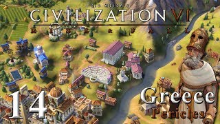 Hattusa Rebels  Civilization VI  Greece  Pericles  Series 6  Rise And Fall DLC  14 [upl. by Oigres]