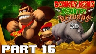 Donkey Kong Country Returns 3D  Part 16 RUN [upl. by Amihc]