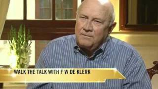 Walk the Talk with F W de Klerk [upl. by Llevrac]