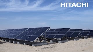 Solution Hitachi solarpowered desalination plants Abu Dhabi  Hitachi [upl. by Eilrahs]