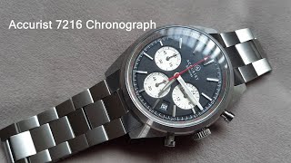 Accurist 7216 Chronograph [upl. by Araek492]