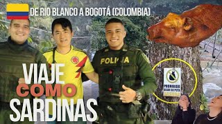 🇨🇴De RIO BLANCO a BOGOTÁ Aventura Loca de un JaponésAmericano [upl. by Ahsauqram941]