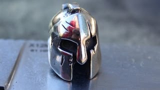 Karboffos Molon Labe  Spartan Helmet Bead [upl. by Abehsile]