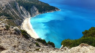 PLAJA MYRTOS belvedere Insula Kefalonia Grecia [upl. by Casmey]