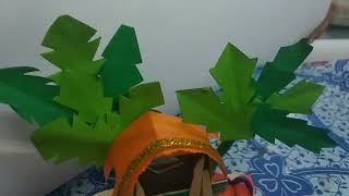 DIY  How to make Hut from coconut chakiri  Coconut shell craft [upl. by Lilly445]