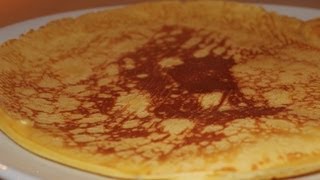 Anleitung Pfannkuchen Eierkuchen backen [upl. by Alleusnoc]