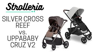 Silver Cross Reef vs UPPAbaby CRUZ V2 Stroller Comparison [upl. by Jose]