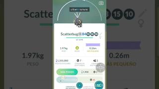 COMO CONSEGUIR A SCATTERBUG pokemongo pokemon scatterbug trucos catch gotcha [upl. by Kersten352]