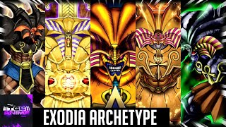 YuGiOh  Exodia The Forbidden One Archetype [upl. by Enirehs]